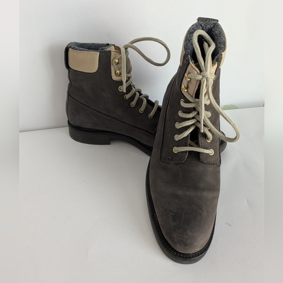 Gant Dark Brown Leather Boots
